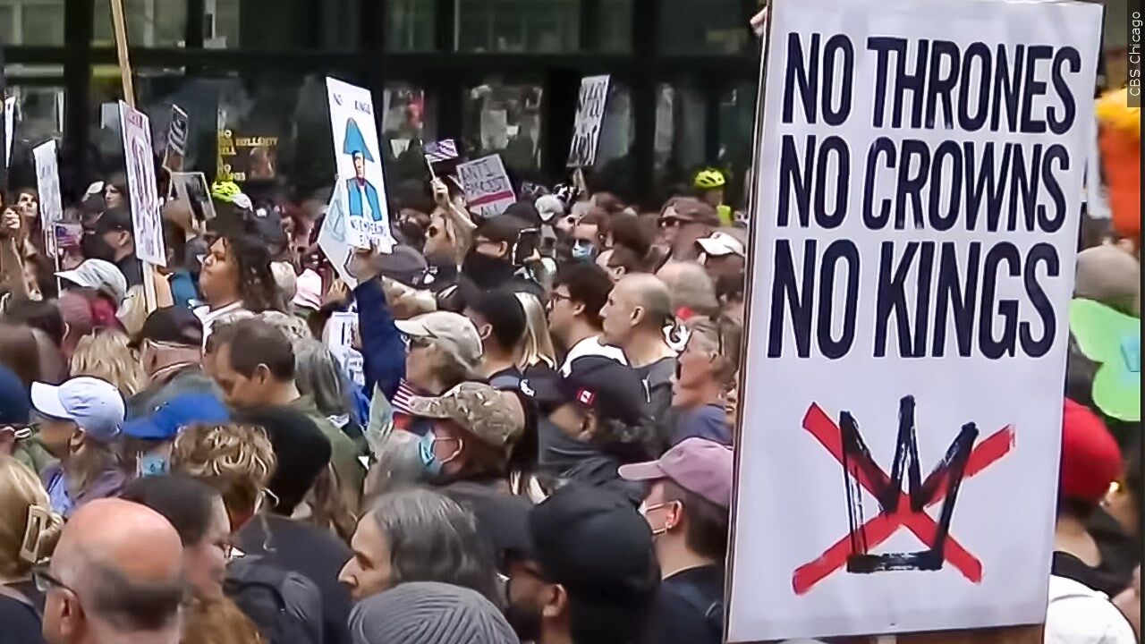 'No Kings' protests against Trump bring a street party vibe to cities nationwide
